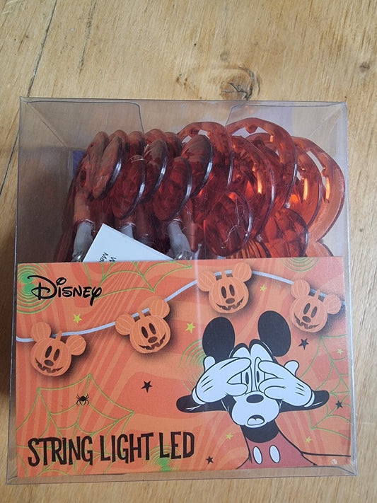 3er-Set Disney LED-Lichterketten, Halloween, je 10 Lichter, batteriebetrieben