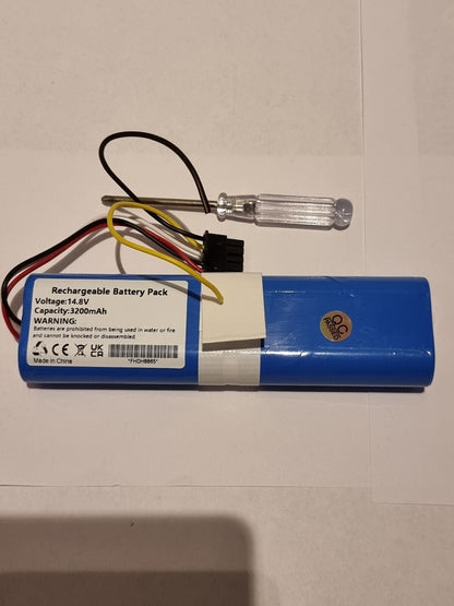 ANTIEE 3400mAh Ersatzakku für Conga 3290 3390 3490 3590 3690 3790 3890 Viomi Hai