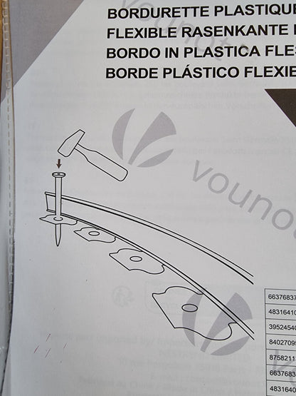 VOUNOT Flexible Rasenkante