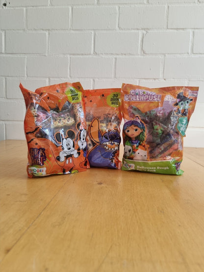 Disney Halloween-Knetset für Kinder, 30 Beutel à 30 g in verschiedenen Farben