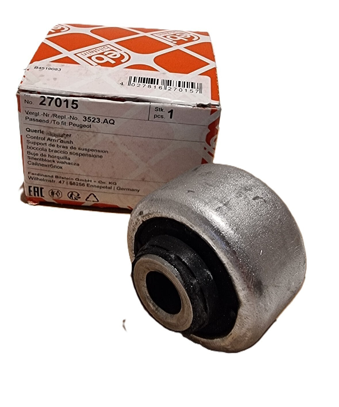 2 Stück febi bilstein 27015 Querlenkerlager –  Peugeot , Citroën