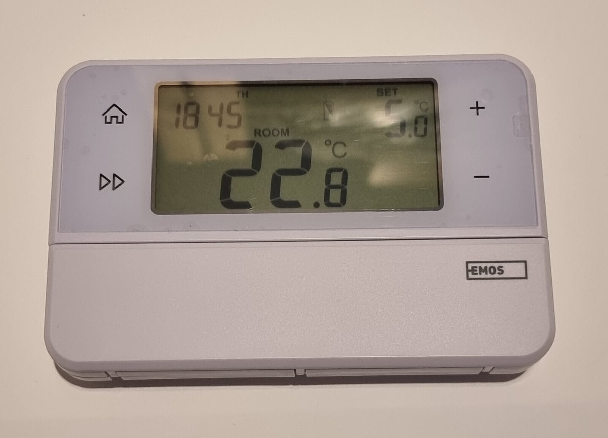 Emos OpenTherm Raumthermostat P56060T – programmierbar, verkabelt, weiß