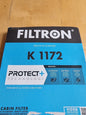 FILTRON K 1172 Innenraumfilter/Kabinenluftfilter - für PKW + TRANSPORTER
