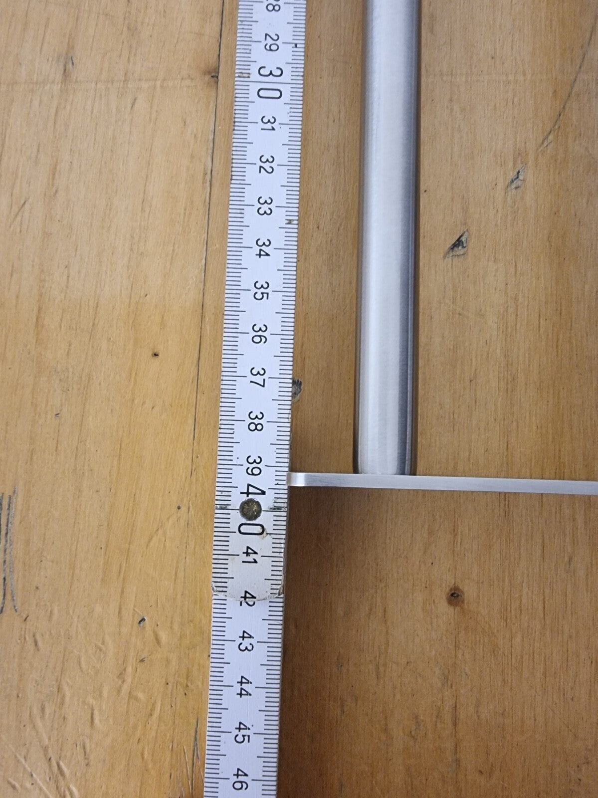 MEIJO Handtuchhalter mit oder ohne Bohren aus Edelstahl 39cm Silber