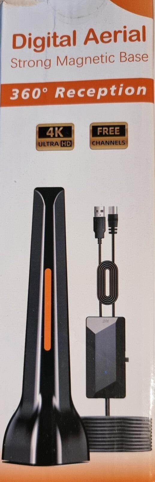 Digital Aerial TV-Antenne 360° Empfang 4KTV DVB-T2 Kabel