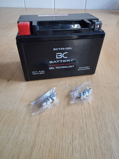 BC Motorrad Starterbatterie mit GEL 12V 8Ah 135A