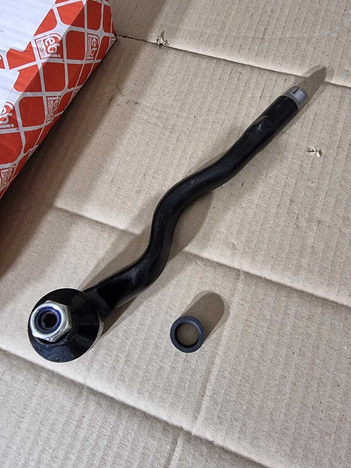 febi bilstein Spurstangenendstück mit Sicherungsmutter 12696 – 1 Stück für BMW