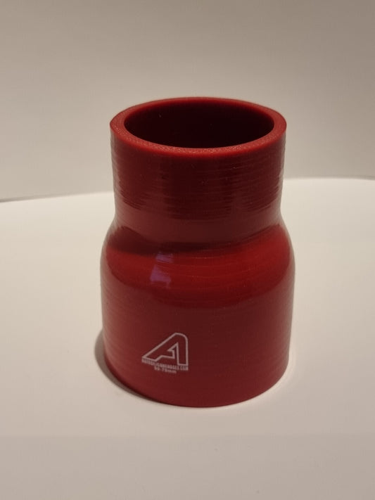 90 mm – 70 mm ID rot Silikon gerader Reduzier Schlauch – autosiliconehoses