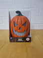 Halloween Deko-Maske Partydeko mit LED-Licht, Sound, Bewegungssensor 30 cm hoch