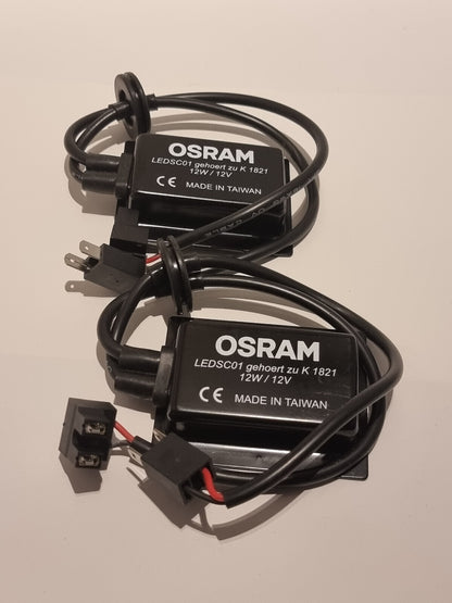 2x OSRAM LEDSC01 CANBUS Adapter für H7-LED Nacht-Breaker Retrofit, 12V
