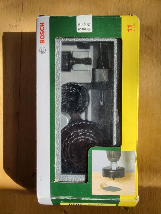 Bosch Lochsägen-Set 11-tlg für Hart- und Weichholz Ø22–68mm