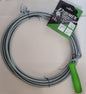 RIBIMEX PRFD50C Rohrreinigungswelle 8 mm × 5 m mit Sondenspitze