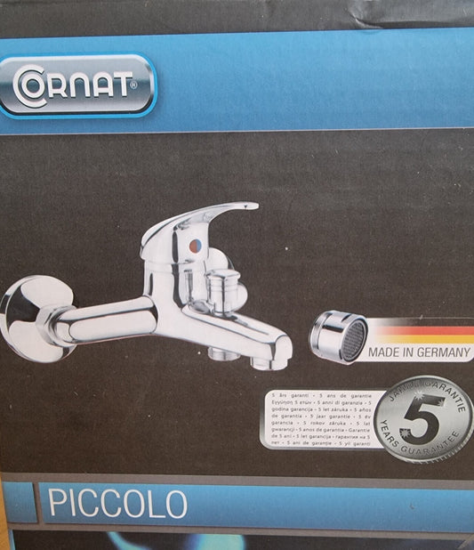 Cornat Badewannenarmatur Piccolo, Messing verchromt, 1/2 Zoll