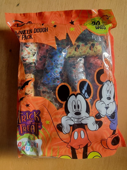 Disney Halloween-Knetset für Kinder, 30 Beutel à 30 g in verschiedenen Farben