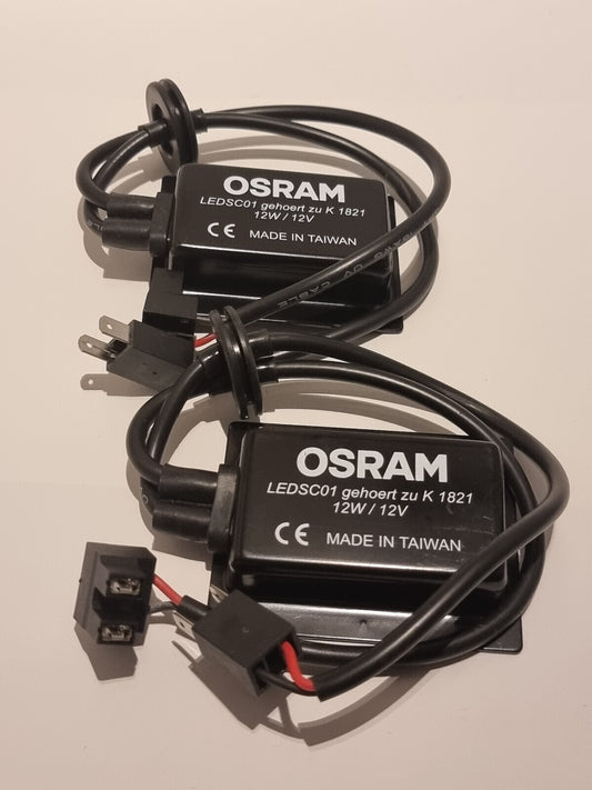 2x OSRAM LEDSC01 CANBUS Adapter für H7-LED Nacht-Breaker Retrofit, 12V