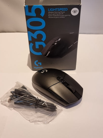 Logitech G305 LIGHTSPEED Wireless Gaming Maus HERO Sensor Schwarz