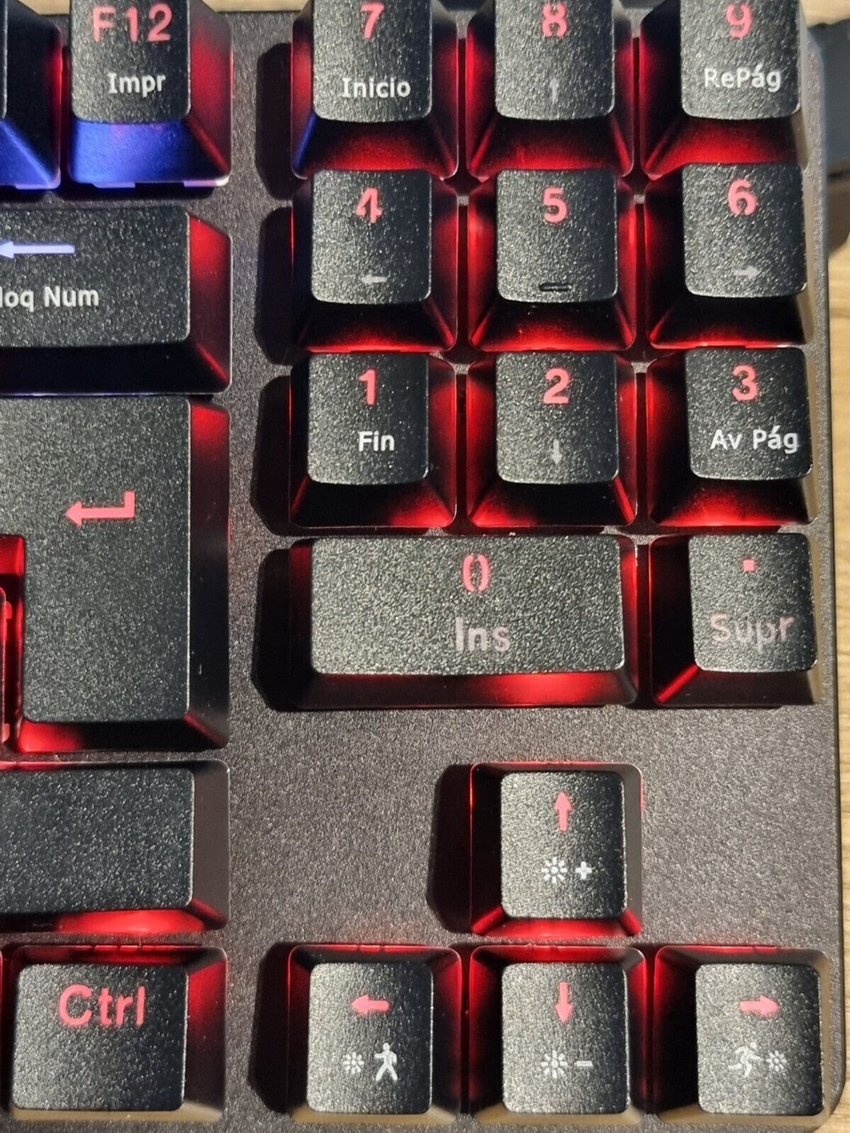 Mars Gaming Tastatur Mechanische RGB Tastatur Aluminium Base "Layout spanisch"