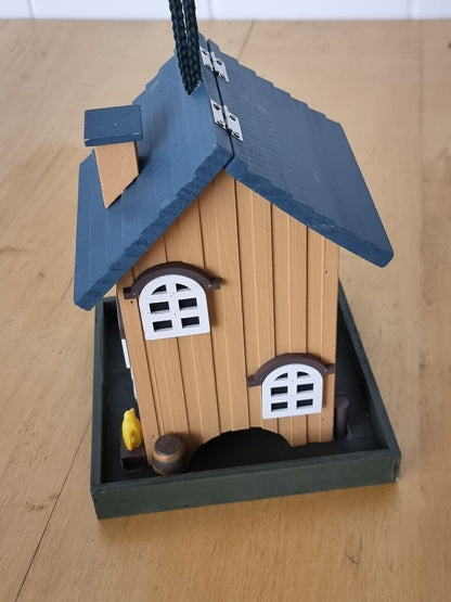 Vogelfutterhaus, Futterstelle Holz, zum Aufhängen 23,5x18x18 cm