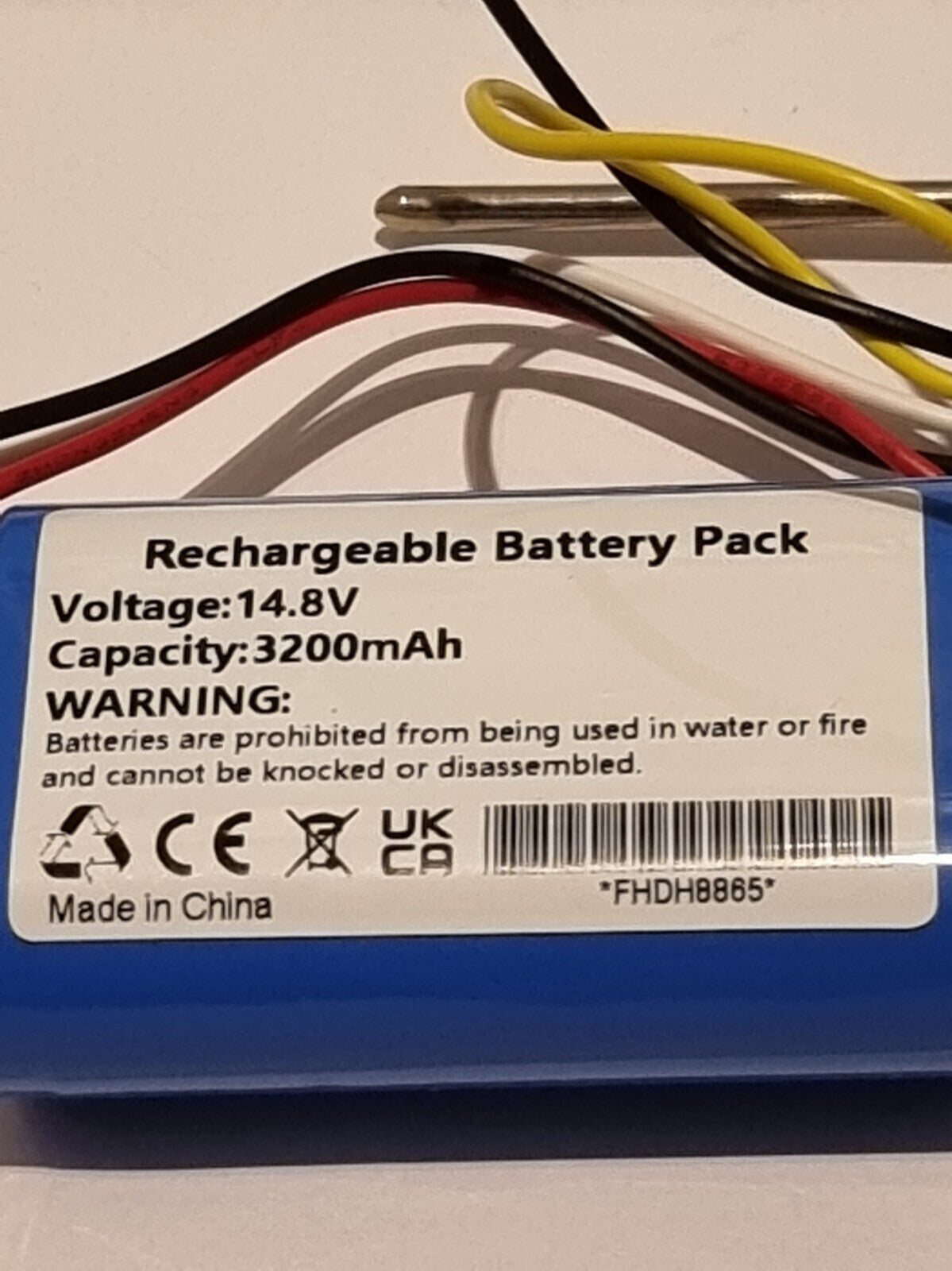 ANTIEE 3400mAh Ersatzakku für Conga 3290 3390 3490 3590 3690 3790 3890 Viomi Hai
