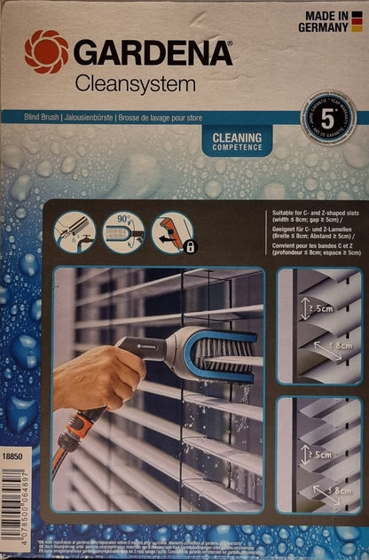 Gardena Cleansystem Jalousienbürste Säubern von C- oder Z-Lamellen -unbenutzt-